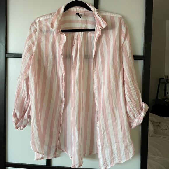 H&M Striped Button-Up - Picture 2 of 5